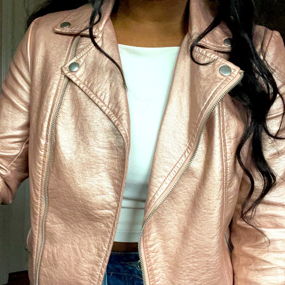Rose Gold Biker Jacket — Get 10% Off Regular Price!